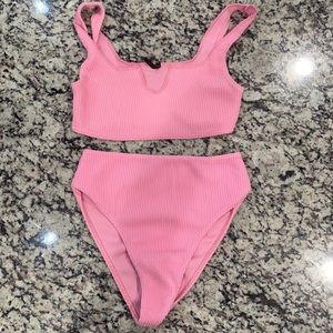 Fashion nova ribbed swimsuit